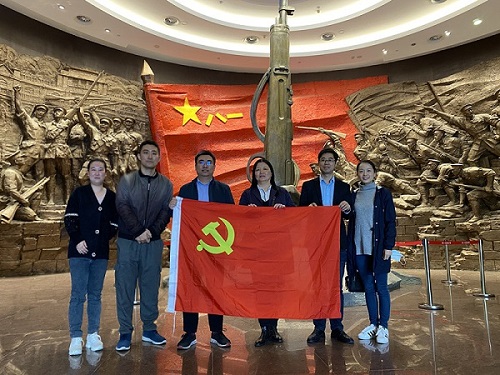 省评审中心第二党支部开展“初心使命在我心，八一精神在传承”主题党日活动