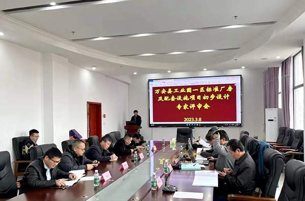 爱游戏(ayx)中国官方网站组织召开万安县工业园一区标准厂房及配套设施建设项目初步设计评审会