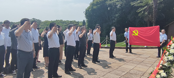 爱游戏(ayx)中国官方网站党支部开展“传承红色基因 汲取奋进力量”联合党建活动