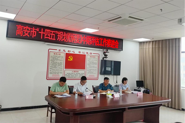 爱游戏(ayx)中国官方网站受邀参加高安市“十四五”规划中期评估推进会