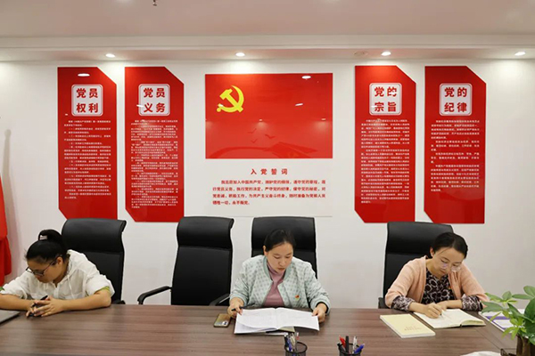 爱游戏(ayx)中国官方网站党支部开展《习近平法治思想学习问答》专题学习研讨会