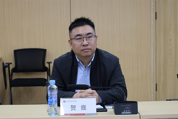 省发展改革委铁建处胡侃处长一行到爱游戏(ayx)中国官方网站交流座谈